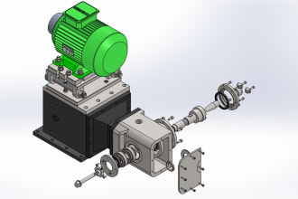 do 3d cad modeling by using solidworks, creo and nx, inventor