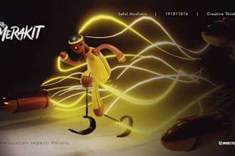 make 3d illustration for you