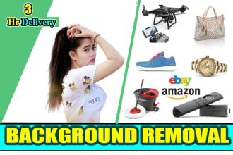 amazon product background removel and infographic