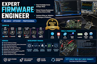 provide the professional embedded firmware and prototype