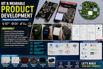 provide iot and wearable products prototype