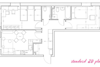 create a bespoke ergonomic floor plan with a refined furniture layout