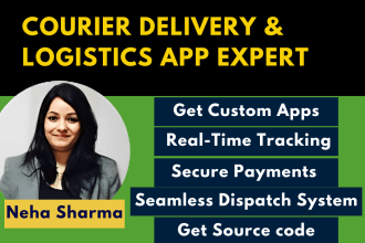 build ondemand mobile app, courier delivery app, service provider mobile app