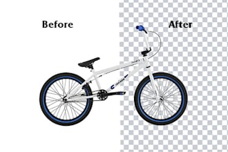 do background removal in to white or transparent