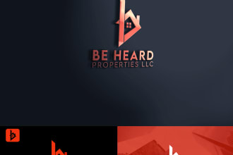 design elegant, real estate, restaurant and automotive logo with brand guidline