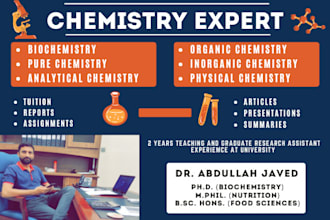 teach you versatile fields of chemistry