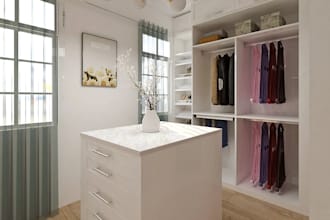 design your closet, wardrobe,dressing room or walk in space