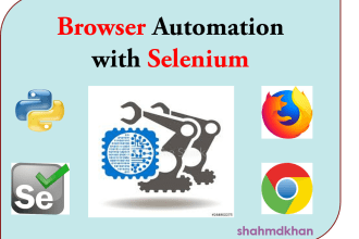 do browser automation with selenium python