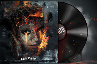 design your album cover art or music artwork