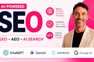 optimise your website for ai search, GEO, aeo to get found in chatgpt gemini