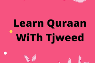 teach you quraan with tajweed