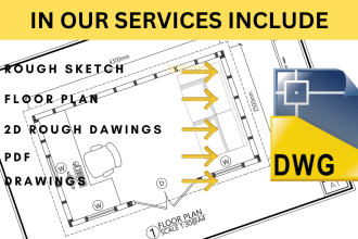 convert pdf, blueprint, jpg, sketch into autocad, cad, dwg