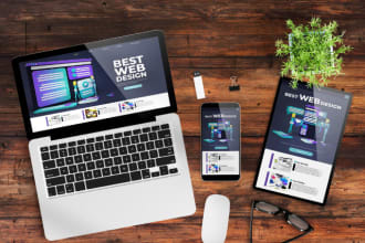 design and develop a professional business website