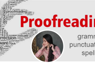 proofread and copy edit your content to perfection