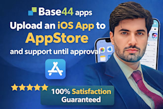 upload your ios, base44 app to app store