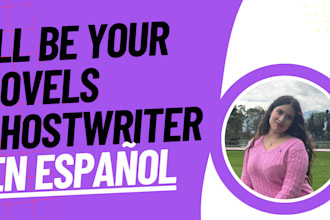 be your perfect ghostwriter in spanish