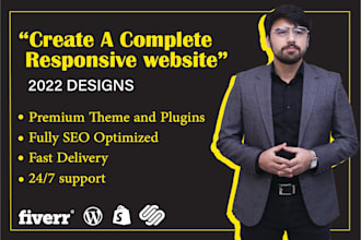 create a responsive and unique website