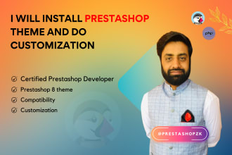 install prestashop theme and do customization
