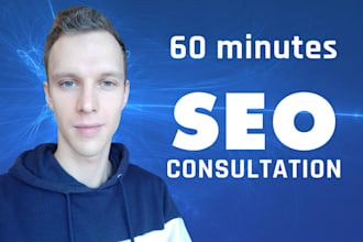 be your SEO consultant, increase google traffic