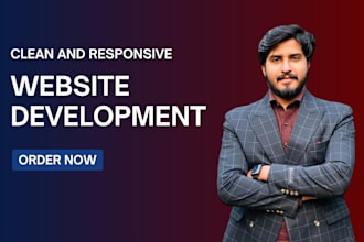 do custom website development in django, flask, html, python
