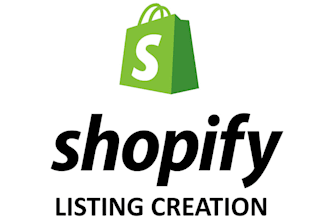 create listings on your shopify store