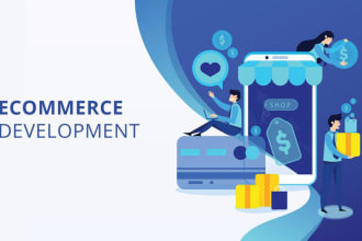 make ecommerce using wordpress, opencart, laravel, shopify