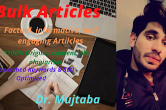 write unique high quality bulk articles and blogs