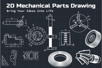 do quality of mechanical parts, products, and 3d model