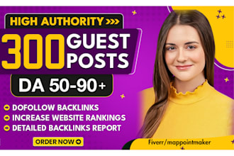 write and publish guest post with high authority white hat seo dofollow backlink