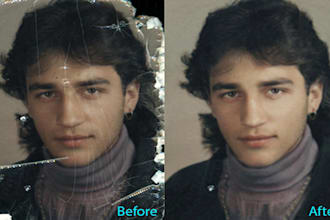 do photo restoration and repair very fast