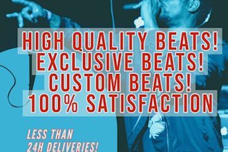 make a hiphop beat for you under 24h