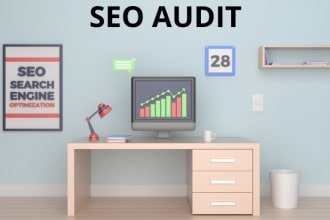provide expert SEO report, competitor website audit