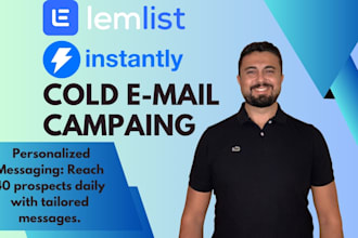 build your lemlist or instanly cold email campaign
