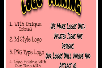 make logo with all types