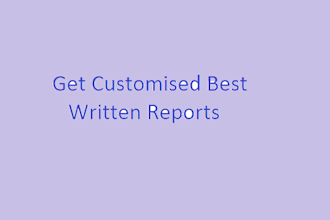write a professional report