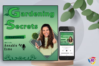 design podcast cover professionally