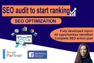 create a full SEO audit report and action plan for you