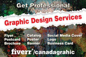 design canva flyer, postcard, social media  posts, brochure