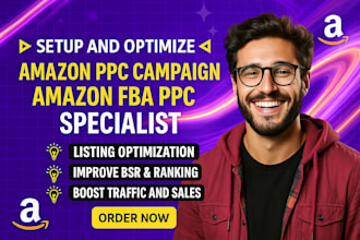 setup, manage and optimize amazon PPC campaign, amazon ads campaign