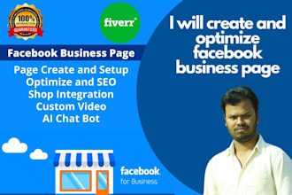 create and optimize facebook business page