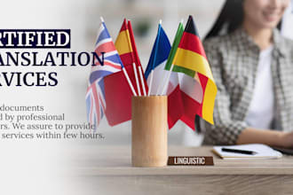 provide japanese and spanish legal documents and certified translation