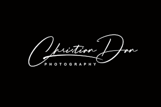 design a stunning cursive calligraphy signature logo