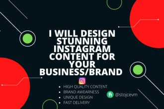 create and design stunning instagram content