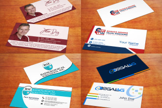 design business card and letterhead with print ready file