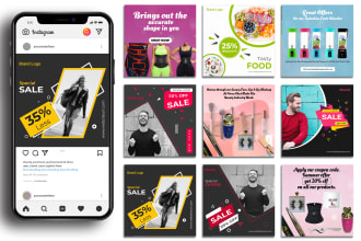 do social media kit facebook post ad cover youtube banner instagram story design