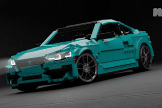 make your dreamcar a lego moc
