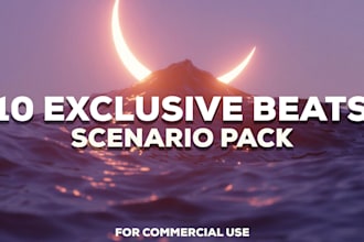 provide 10 exclusive beats for commercial use