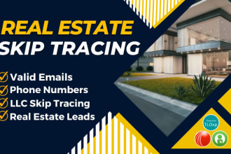 do real estate skip tracing for your own business