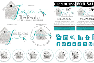 design modern, luxury logo with signature brand identity kit