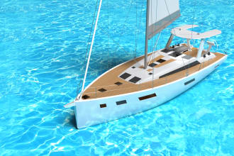 design boats with structural drawing and  calculation with 3d rendering